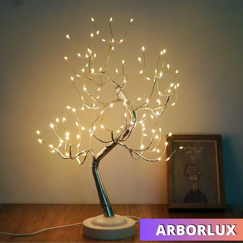 ARBOL DECORATIVO DE LUCES LED